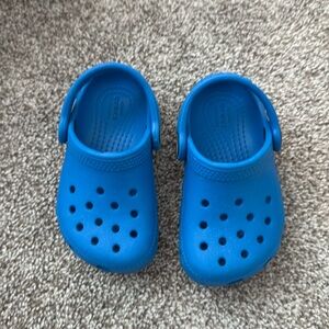 Blue Toddler Crocs